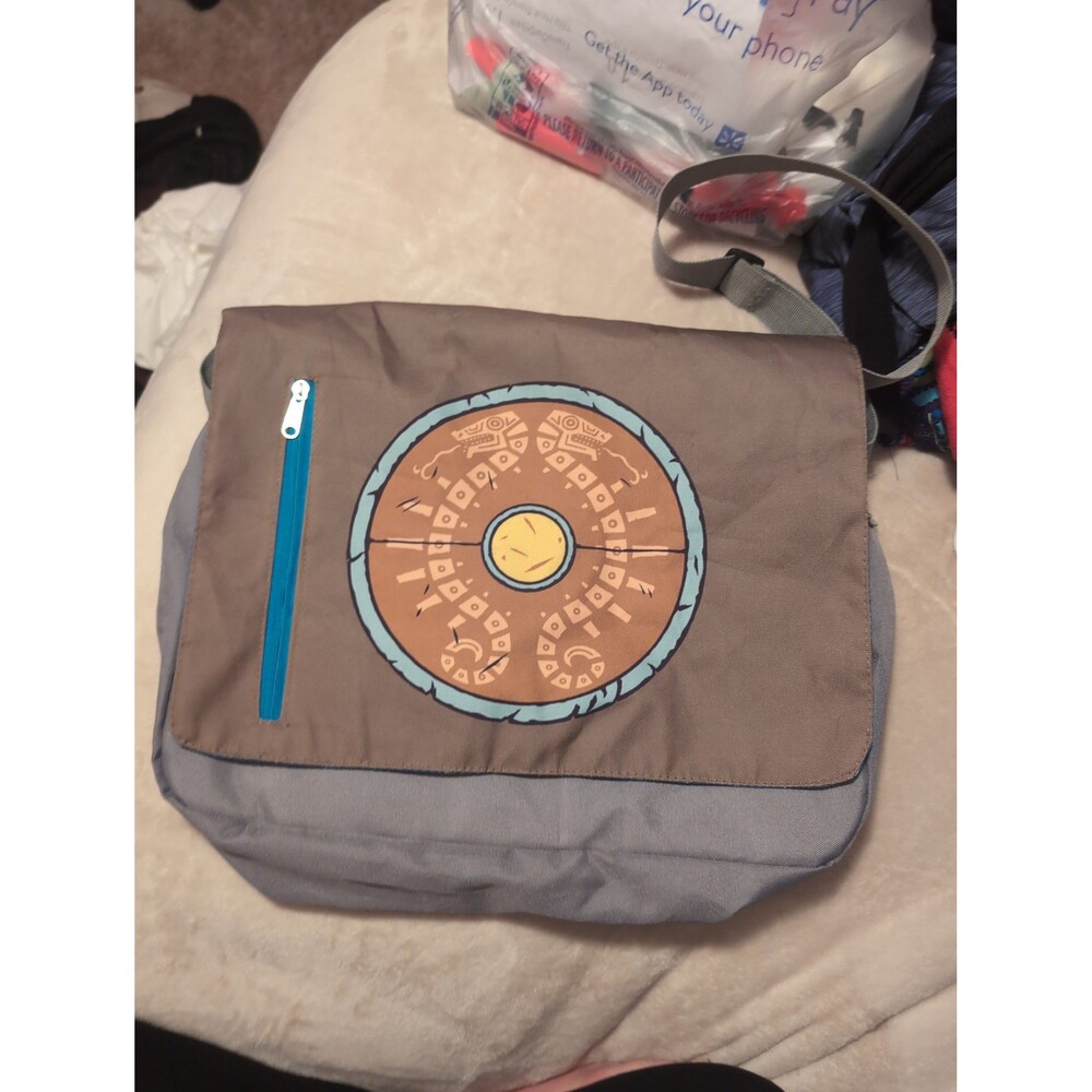 Zelda breath of the wild inspired messenger bag collectors edition